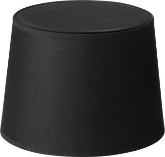 Lampeskjerm Emma Cabana Høyde 17,0 Cm Sort