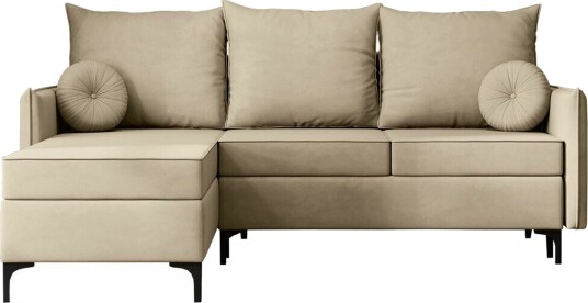 Knocklong 3 seters Hjørnesovesofa Cream