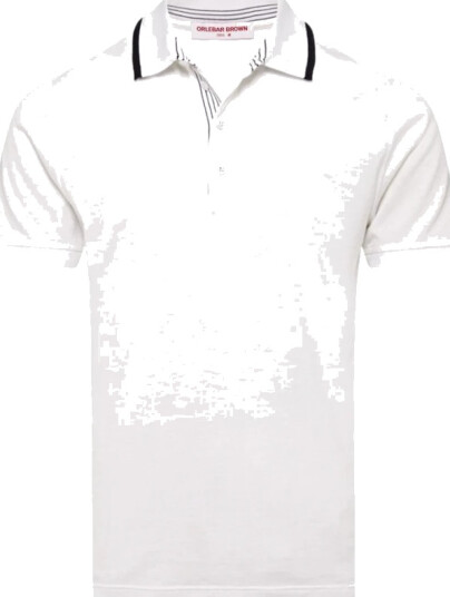 Orlebar Brown Herre Topper Hvit S,