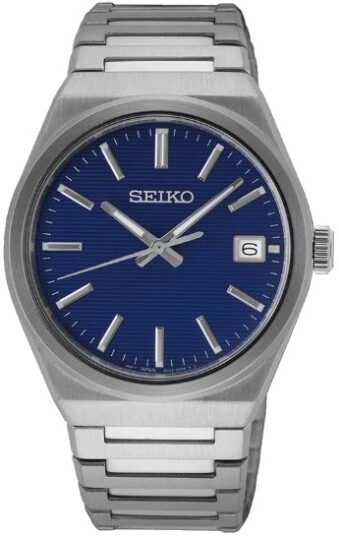 Seiko Herreklokke SUR555P1 Dress Blå/Stål Ø38.9 mm