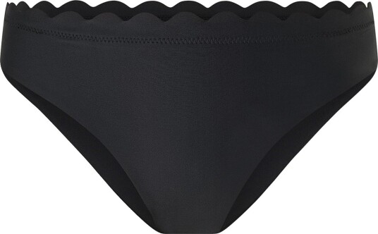 KAANDA Beach life   Bikinitruse Sacllop High Cut Hipster   Svart