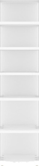 vidaXL Skoskap hvit 2 stk 25x27x102 cm sponplate vidaXL Skoskap hvit 2 stk 25x27x102 cm sponplate