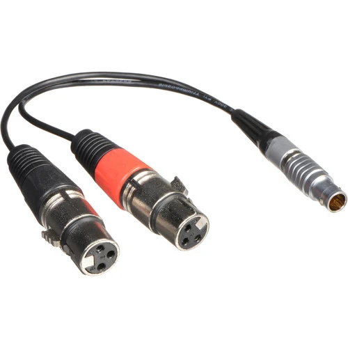 Atomos Lemo til XLR Breakout Strømkabel hunkjønn, 2X XLR, Sort/Rød/Sølv Atomos Lemo til XLR Breakout Strømkabel hunkjønn, 2X XLR, Sort/Rød/Sølv