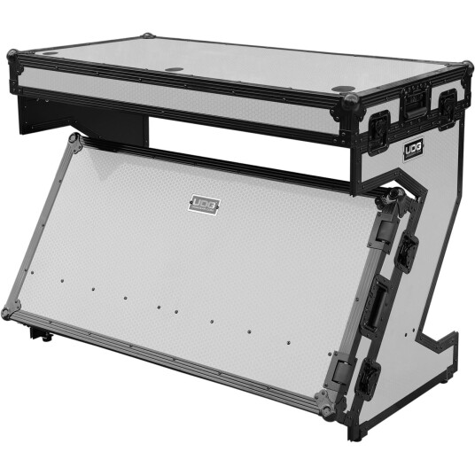 Gear Udg Ultimate Flight Case Portable Z-Style Dj Table White Plus Gear Udg Ultimate Flight Case Portable Z-Style Dj Table White Plus