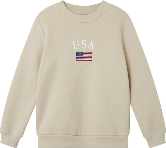 LMTD Collegegenser NlnLusa Turteldue LMTD 7 8 år 122 128 Collegegenser Beige