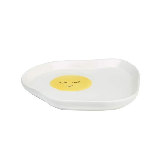 Little&Bigger Breakfast Club Ceramic Sunny Stekt Egg Matskål