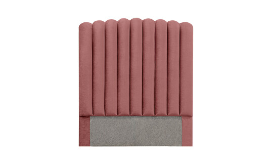 Soffadirekt PRIMO 120 Sengegavl Fløyel Rosa