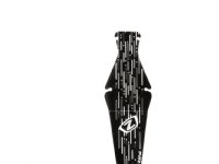 ZÉFAL Mudguard Shield Lite M Black/white Ass-saver for saddle for Road, Polypropylene, Saddle mount, (Search tag: Zefal), 15 g, 330 x 100 x 0,7 mm