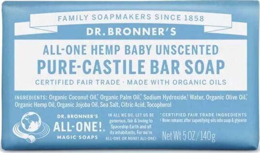 Dr. bronner mild baby såpe 140 gr
