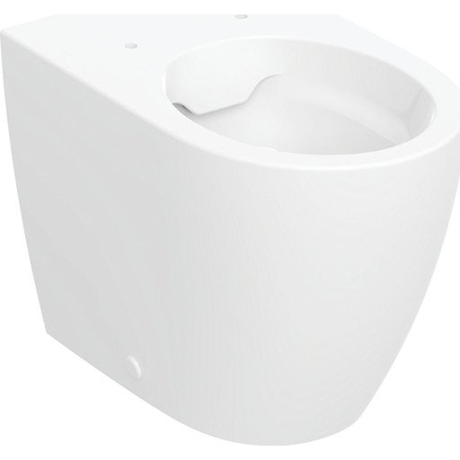 Geberit Icon Toalett, Back-to-wall, Uten Skyllekant, Rengjøringsvennlig, Hvit