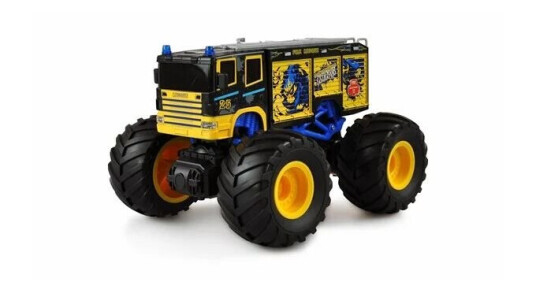 Amewi Monster Truck Fire Engine 1:18 RTR Yellow