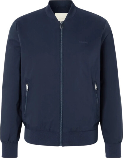 Calvin Klein - Jakke LS Matte Bomber Jacket - Blå