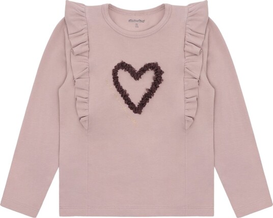 Minymo Genser   Fawn   Minymo   5 år (110)   Genser Beige Rosa