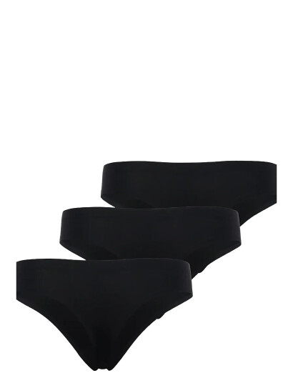 ICANIWILL Invisible Thong 3 Pack Black M ICANIWILL Invisible Thong 3 Pack Black M