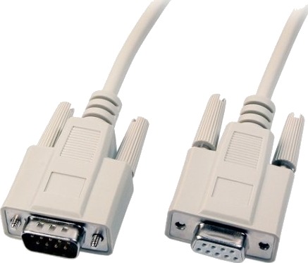 Efb Elektronik Ek131.3, Beige, 3 M, D-Sub 9, D-Sub 9, Hankjønn, Hunkjønn