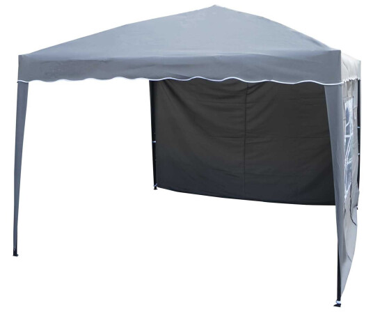 Venture Design Easy Up partytelt Svart/grå 295 x 295 x 250 cm Grå