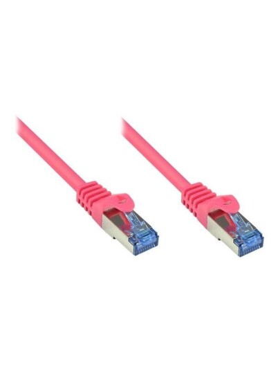 Rns® Patchkabel Mit Rastnasenschutz Cat. 6A S/Ftp Pimf Halogenfrei 500Mhz Magenta 2M Good Connections (8060-H020m)