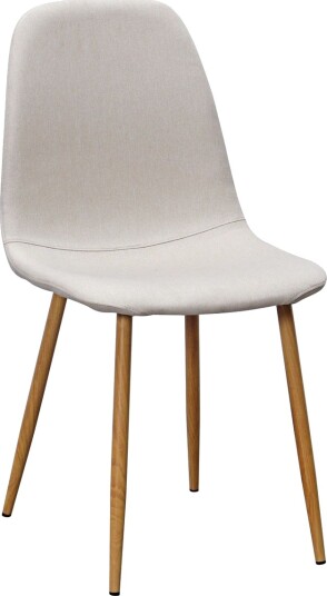 Nibe Spisestol - Beige/Metallben Eik Nibe Spisestol - Beige/Metallben Eik