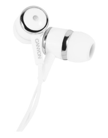 Canyon Cne-Cepm01w, Hodetelefoner, Musikk, Hvit, Koblet Med Ledninger (Ikke Trådløs), 1,2 M, 20 - 20000 Hz Canyon Cne-Cepm01w, Hodetelefoner, Musikk, Hvit, Koblet Med Ledninger (Ikke Trådløs), 1,2 M, 20 - 20000 Hz