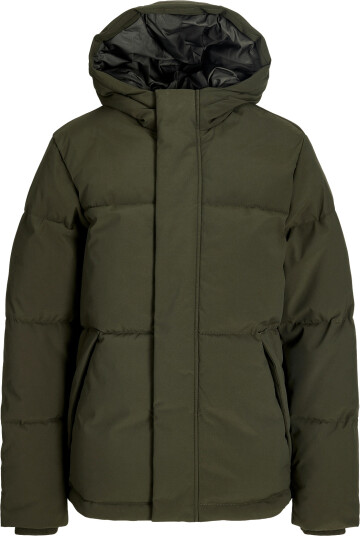 Jack & Jones Jjesoho Puffer Hood Aw26 Sn Jnr Khaki green 164 Jack & Jones Jjesoho Puffer Hood Aw26 Sn Jnr Khaki green 164