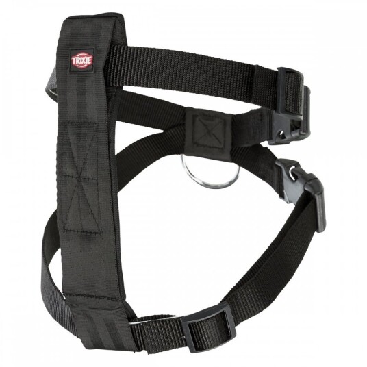Trixie Bilsele M for hund - Nylon, Sort, 50-70 cm