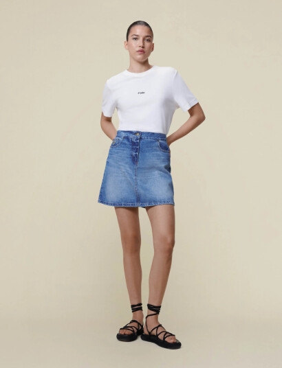 Lois Jeans Daan Jackson Clipped - Blue - S
