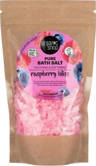 Organic Shop pure bath salt raspberry bliss 500 g