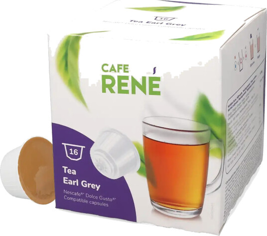 Café René | Earl Grey te 16 kapsler til Dolce Gusto