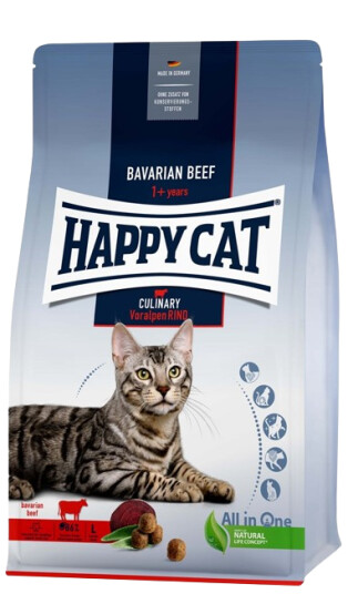 Happy Cat Voksen Storfekjøtt Tørrfôr 4 kg til Katt Happy Cat Voksen Storfekjøtt Tørrfôr 4 kg til Katt