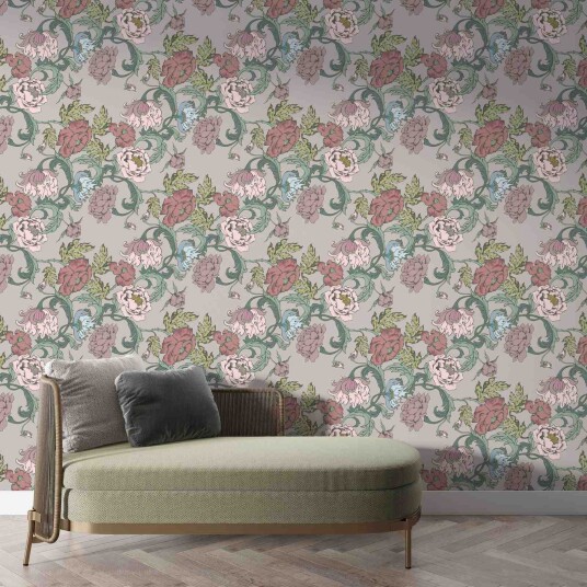 Namly Design Tapet Vintage Blomster Eleganse WPPRSS2443879995