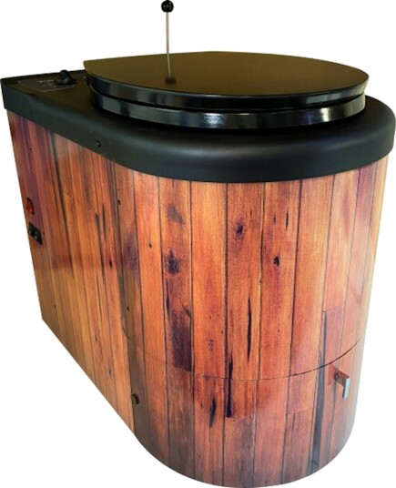 Forbrenningstoalett Purolett Eco Royal Wood