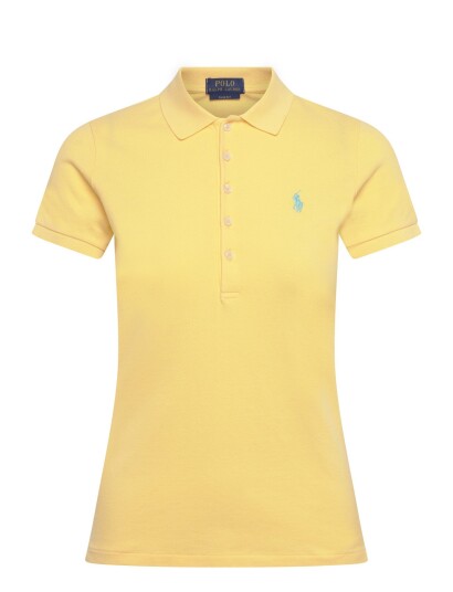 Polo Ralph Lauren 30/1S Gs Str Mesh Knt Polo Yellow M