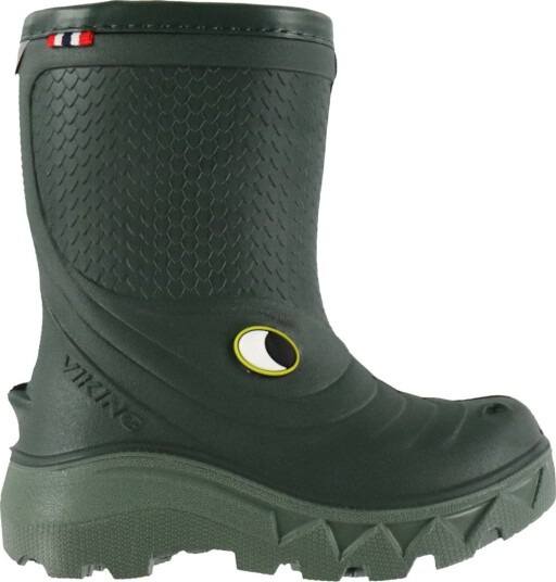 Viking Termostøvler - Klovarm - Dark Green - Viking - 24 - Gummistøvler - Armygrønn