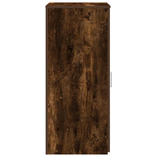Oppbevaringsskap røkt eik 50x45x103,5 cm konstruert tre 8721158658838
