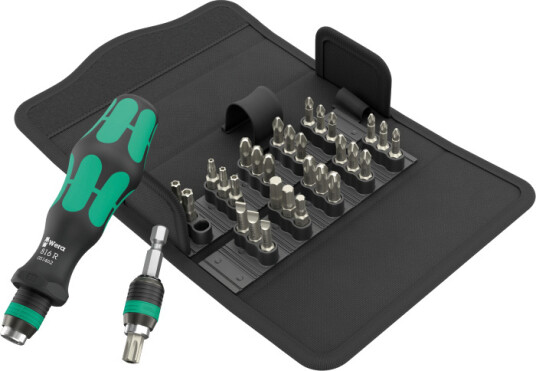 Wera Kraftform Kompakt 70 Universal Bitsett 32 Deler - Philips, Pozidriv, Torx Plus