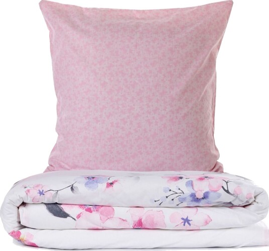 Suehiro sengesett 240x220 cm Rosa Hvit Lilla