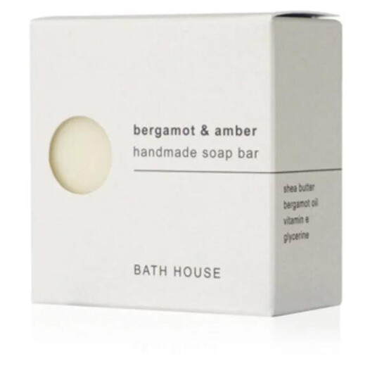 Bath House, Bath Soap Bergamot & Amber