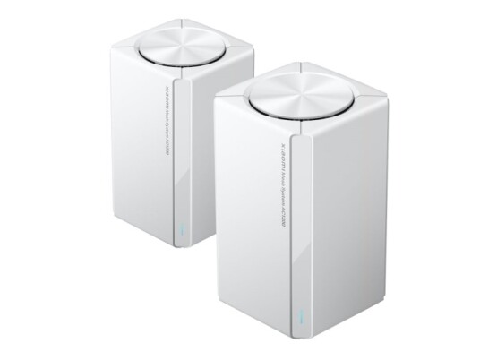 Xiaomi AC1200 Mesh Router System 2-Pack med 1200 Mbps Dobbeltbånd