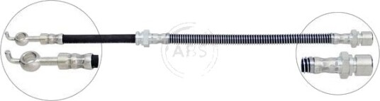 A.B.S. SL 4943 Bremseslange A.B.S. SL 4943 Bremseslange