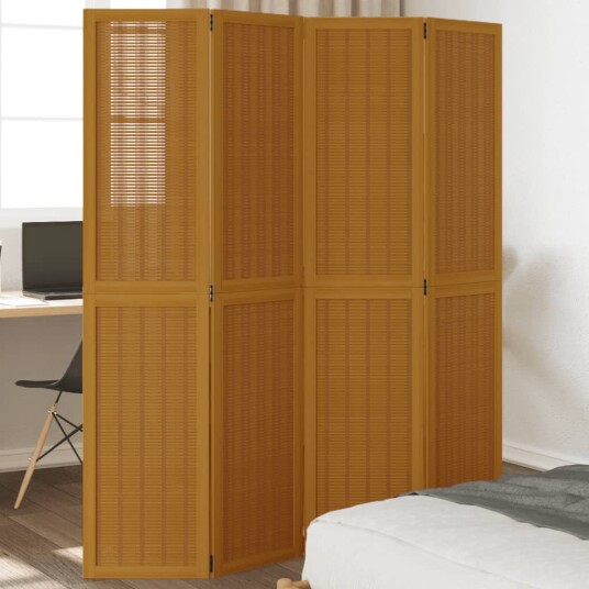  Romdeler 4 paneler brun heltre keisertre 8721012075146
