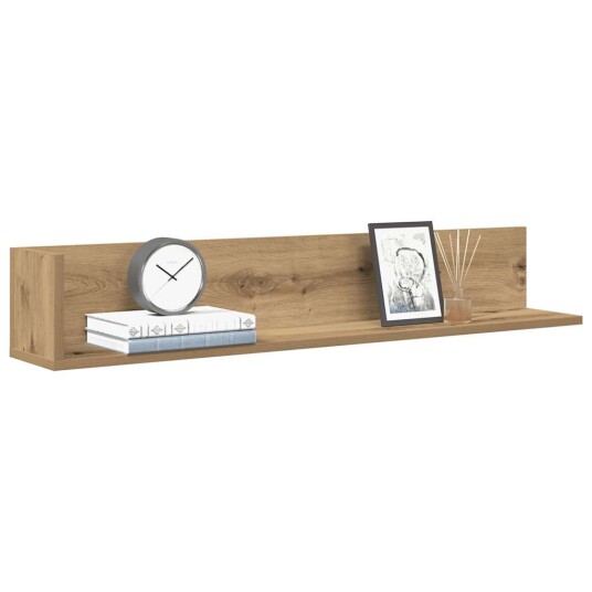  Vegghyller 2 stk artisan eik 100x16,5x16,5 cm konstruert tre 8721158650795