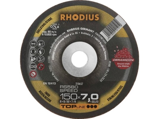 Rhodius 210657 Skrubskive 150 Mm 22.23 Mm 1 Stk