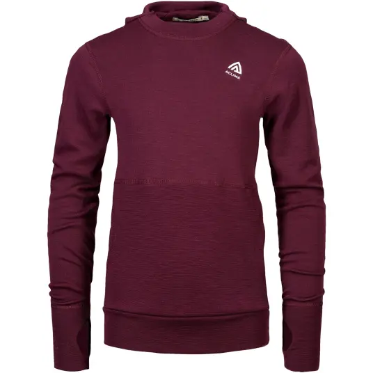Hettegenser til junior Aclima Warmwool Hood Jr 464