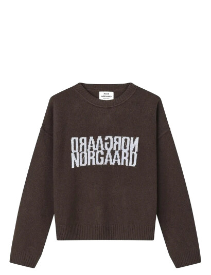 Mads Nørgaard Yota Knit Tilona Sweater - Brown - XL Mads Nørgaard Yota Knit Tilona Sweater - Brown - XL
