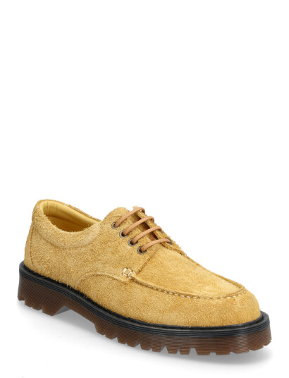 Garment Project Pete Moc Toe Honey Hairy Suede Yellow 42