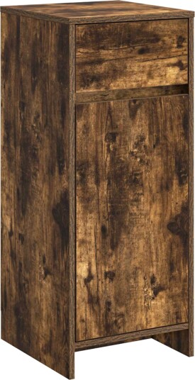 Baderomsskap Røkt Eik 35 x 36,5 x 85 cm Konstruert tre Baderomsskap Røkt Eik 35 x 36,5 x 85 cm Konstruert tre