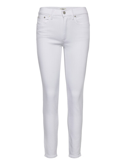Polo Ralph Lauren Low Str Denim-Akl-Kin - White - 32