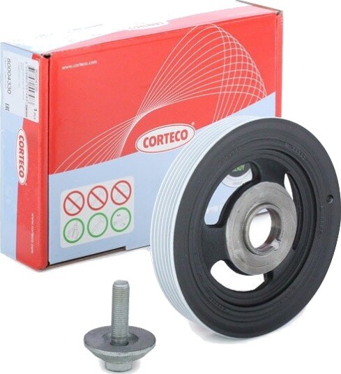 CORTECO 80004330 Remskivesett, veivaksel