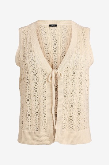 Zizzi   Vest mEmmi   Beige
