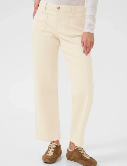 Cream Crnatalia 7/8 Straight Twill Coco Cream 29
